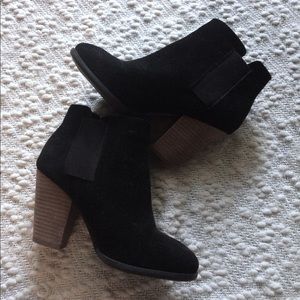 Sole Society Suede Booties